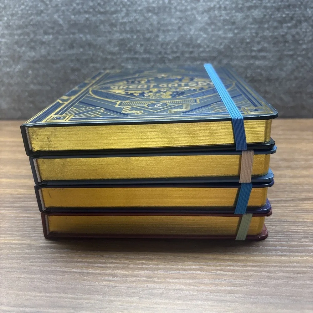Hardcover Lined Notebook Journal For Writing Brand‎ New Themed Set Of 4